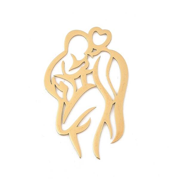 Mother's Day 201 Stainless Steel Big Pendants