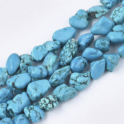 Synthetic Turquoise Beads Strands