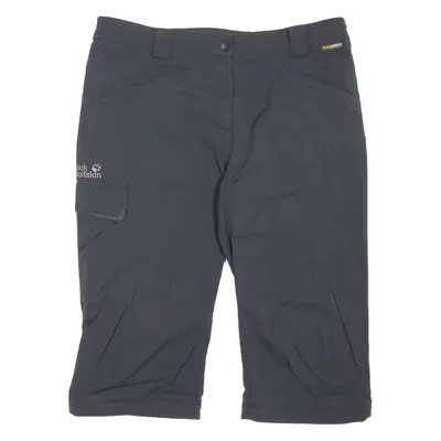 JACK WOLFSKIN Outdoor Womens Casual Shorts Black M W32
