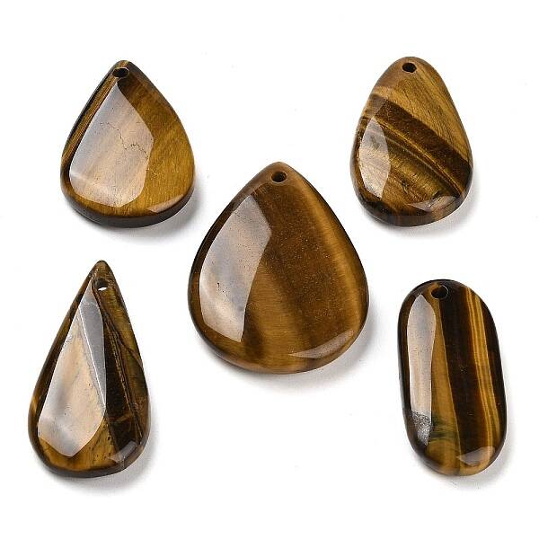 Natural Tiger Eye Pendants