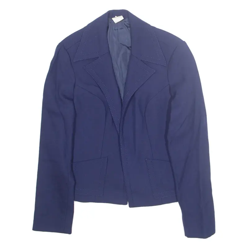 Womens Blazer Jacket Blue S