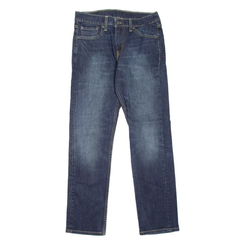 LEVI'S 511 Jeans Mens Blue Slim Straight Stone Wash W30 L30