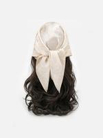 Women's Elegant Paisley Print Square Scarf, Summer Fashionable Minimalist Retro Bandana, Versatile All-match Turban for Women...