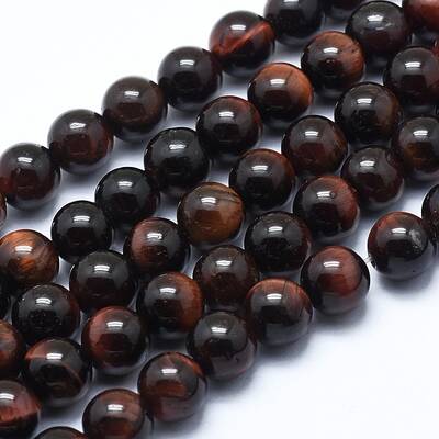 Natural Tiger Eye Bead Strands