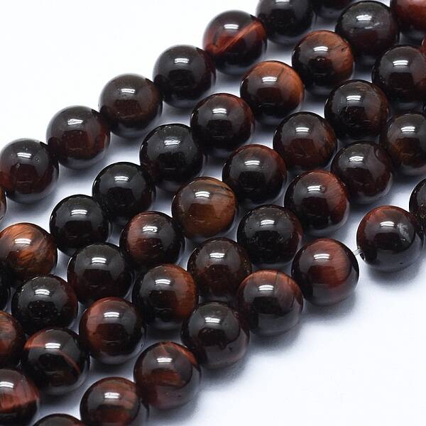 Natural Tiger Eye Bead Strands