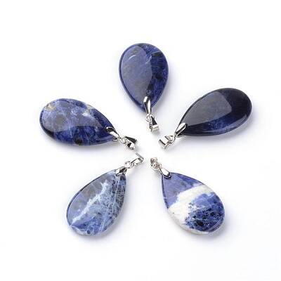 Natural Sodalite Pendants