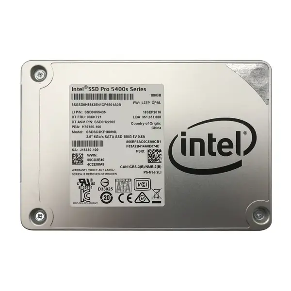 00XK721 Lenovo 180GB SATA 6GB/s 2.5-Inch Internal Solid State Drive