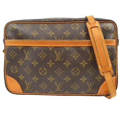 Pre-owned Louis Vuitton Canvas Crossbody Bags Trocadero 30 Crossbody monogram Shoulder Bag