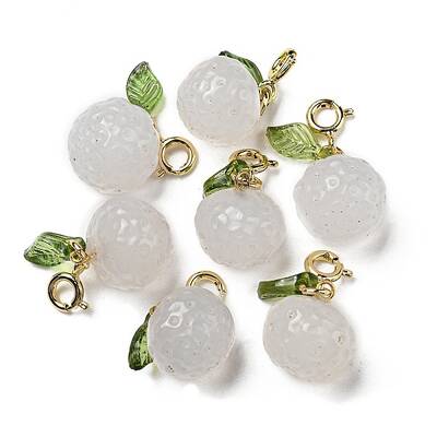 Natural White Agate Pendant Decorations