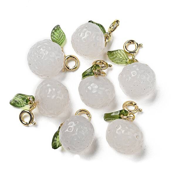 Natural White Agate Pendant Decorations