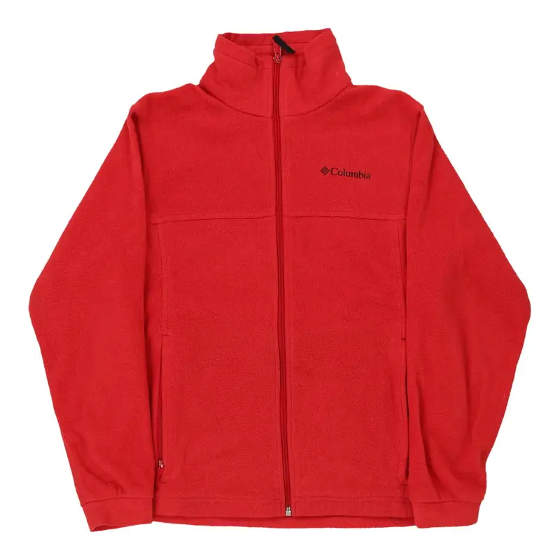 Age 14-16 Columbia Fleece - XL Red Polyester