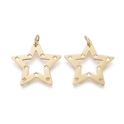Ion Plating(IP) 304 Stainless Steel Pendants