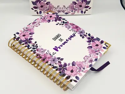 Diario de Promesas – Special Edition Christian Devotional Journal with Verse Study Method for Bible Study & Spiritual Growt...