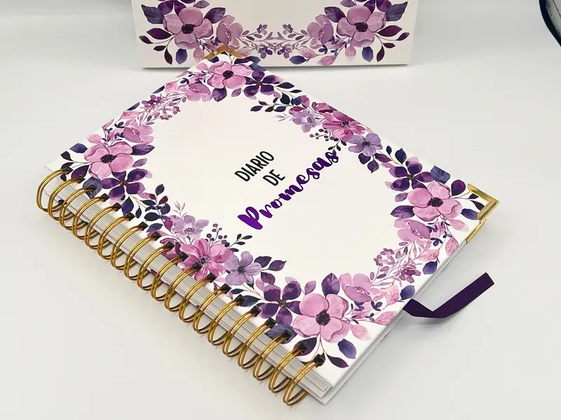 Diario de Promesas – Special Edition Christian Devotional Journal with Verse Study Method for Bible Study & Spiritual Growt...