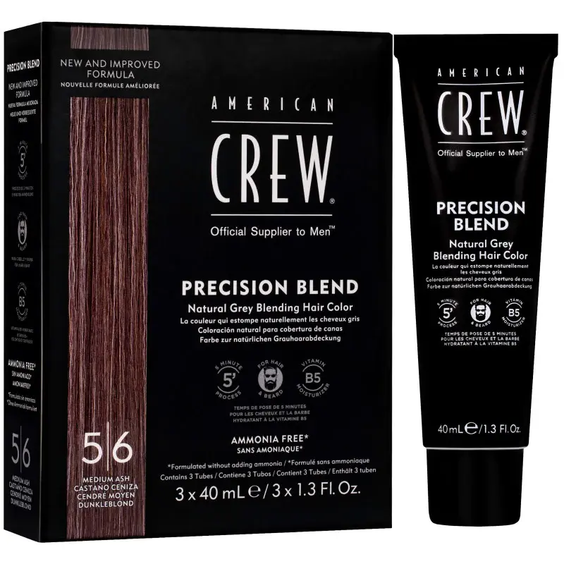 American Crew Precision Blend Hair Dehydrator 3X40 Ml Clear