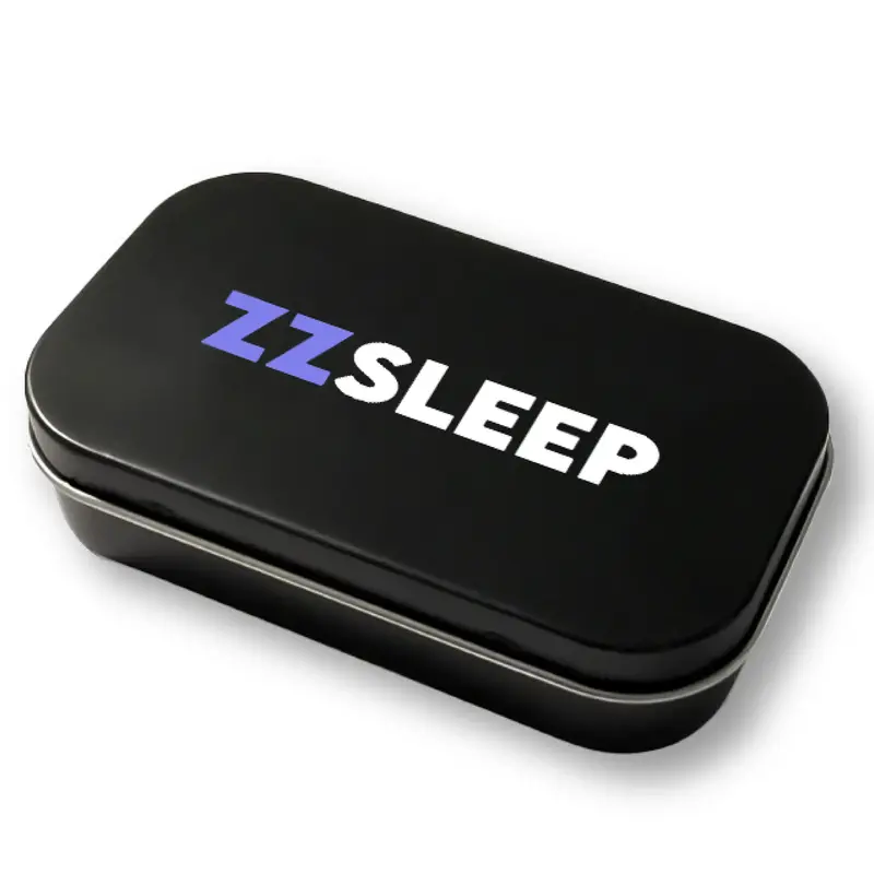ZZSleep Tin Travel Case – Compact Storage for Strips, Tape, or other Small Essentials