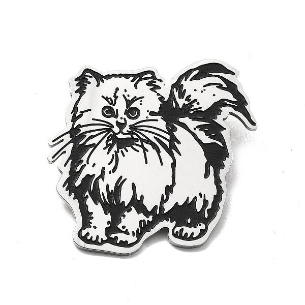 Non-Tarnish 201 Stainless Steel Brooches
