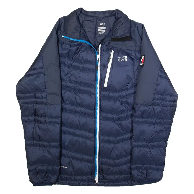 MILLET Mens Puffer Jacket Blue L