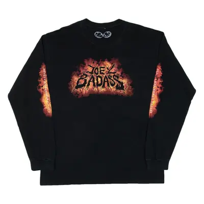PRO ERA Joey Badass Mens T-Shirt Black Long Sleeve L