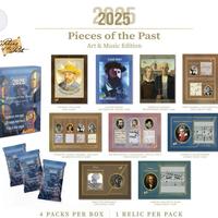 2025 Pieces of the Past Art & Music box with 4 packs