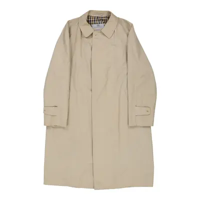 Aquascutum Trench Coat - 2XL Beige Cotton Blend