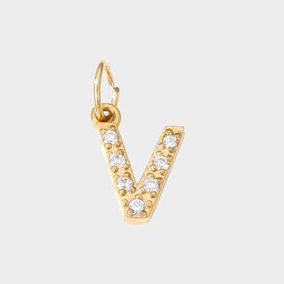 Stainless Steel Cubic Zirconia Pendants with Jump Rings
