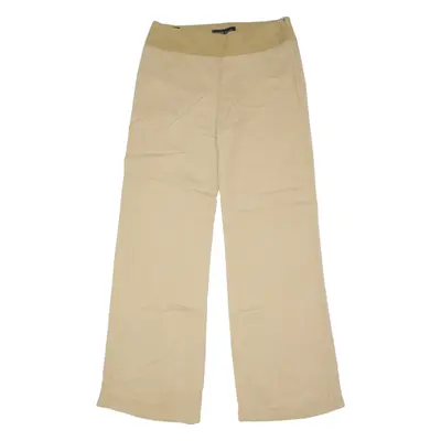 KAREN MILLEN Womens Trousers Beige Regular Flared Viscose W32 L32