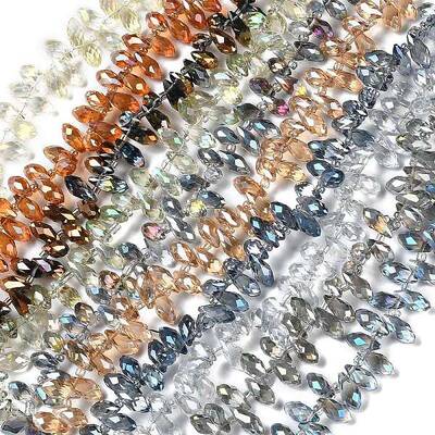 Opaque Solid Color Glass Bead Strands