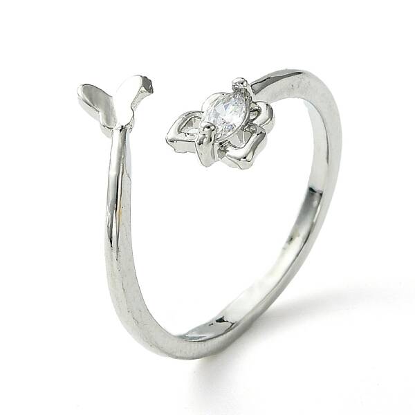 Bass Micro Pave Cubic Zirconia Ring