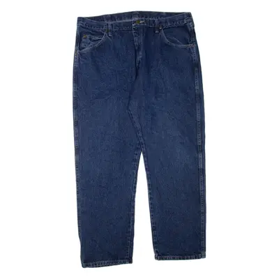 WRANGLER Mens Jeans Blue Regular Straight W40 L30