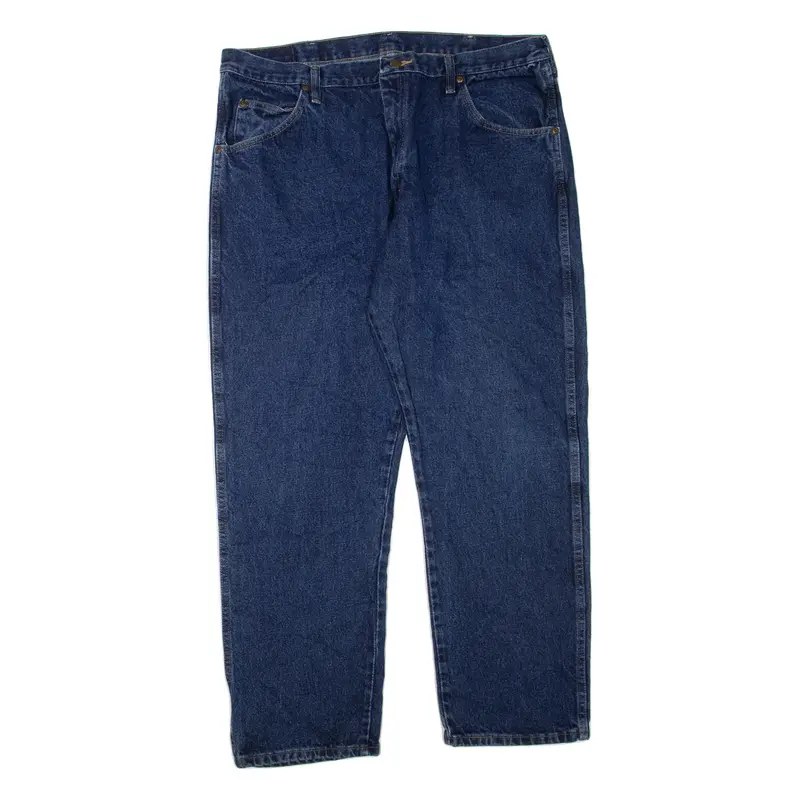 WRANGLER Mens Jeans Blue Regular Straight W40 L30