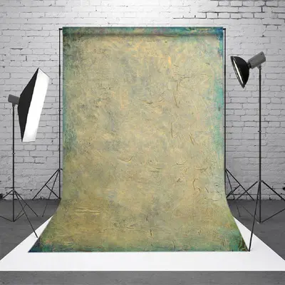 Vintage Oil Painting Abstract Portrait Photo Backdrop - Aperturee