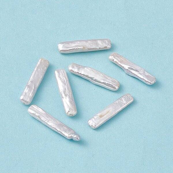 Baroque Natural Keshi Pearl Beads