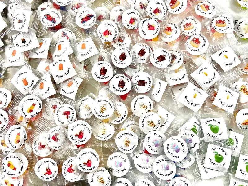 'Dessert Flavors' Sample Pack of Candy Cubes - Best Selling Flavors Sample Pack of 10