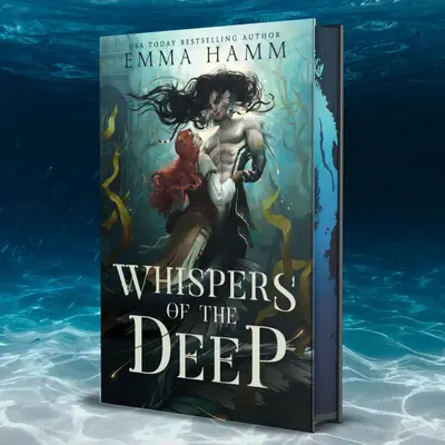 Whispers of the Deep - Merman Monster Romance - Signed Special Edition Hardcover - Deep Waters Book #1