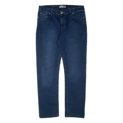 TOMMY HILFIGER Womens Jeans Blue Regular Straight W32 L31