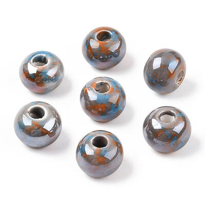 Handmade Porcelain European Beads