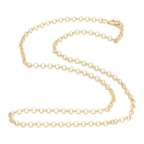 Brass Rolo Chain Necklace Making