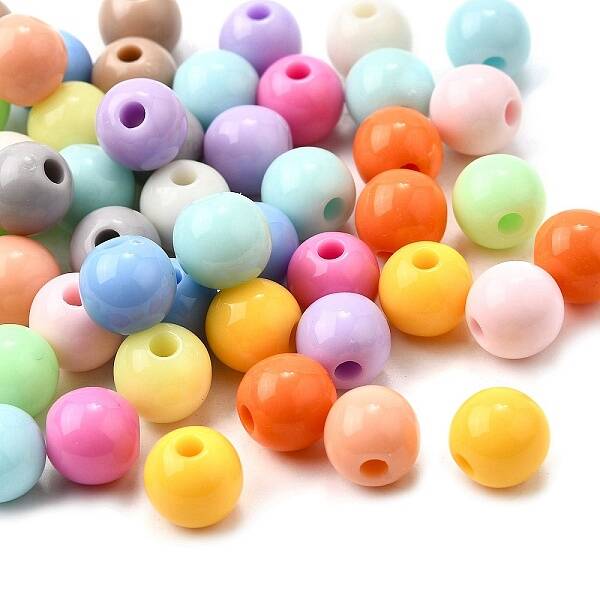 Opaque Acrylic Bead