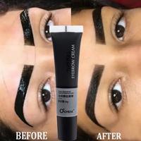 Peel Off Eye Makeup Permanent Eye Brow Tattoo Tint Long-lasting Waterproof Black Brown Dye Eyebrow Gel Cream Make Up Cosmetic...