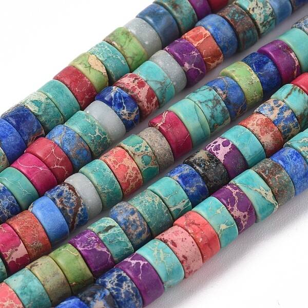 Natural Imperial Jasper Beads Strands