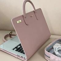 Solid Color Laptop Bag, 1 Count Lightweight Fashionable Laptop Bag with Polyester Lining, Suitable for Office, Travel, Study,...