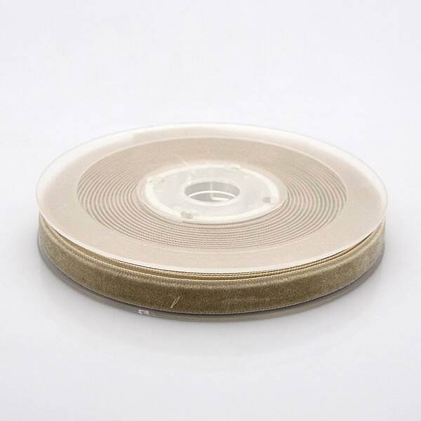 Polyester Velvet Ribbon for Gift Packing and Festival Decoration