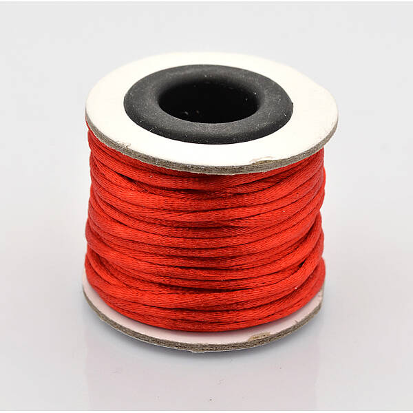 Macrame Rattail Chinese Knot Making Cords Round Nylon Braided String Threads