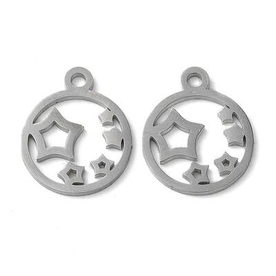 Non-Tarnish 304 Stainless Steel Charms
