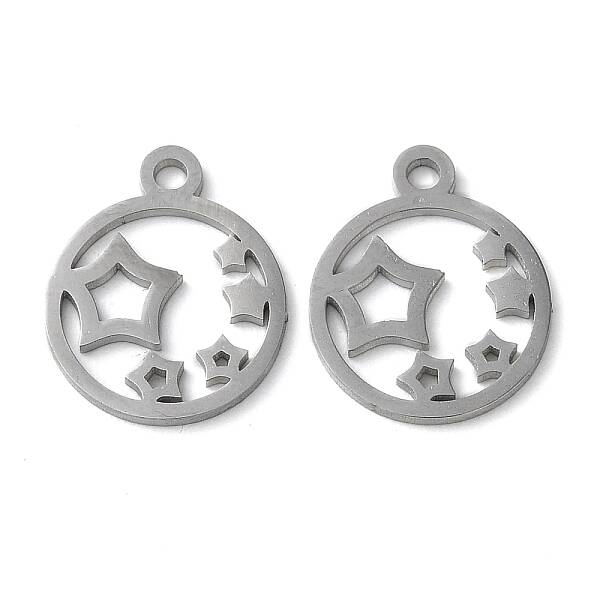 Non-Tarnish 304 Stainless Steel Charms