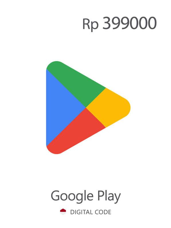 Google Play Gift Card ID 399000 IDR Indonesia | Google