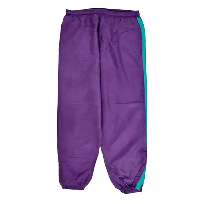 80S Unbranded Baggy Tracksuit - Large Purple Silk