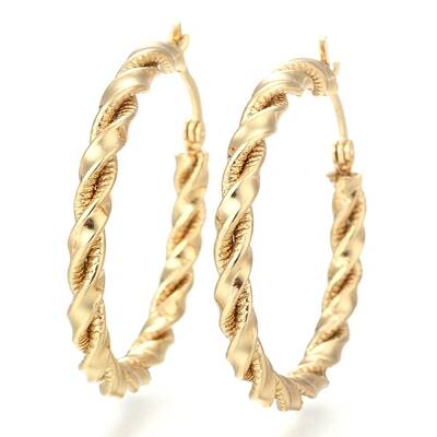304 Stainless Steel Hoop Earring