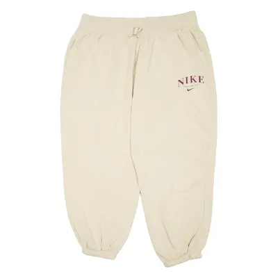 NIKE Mens Joggers Beige Tapered XL W20 L30